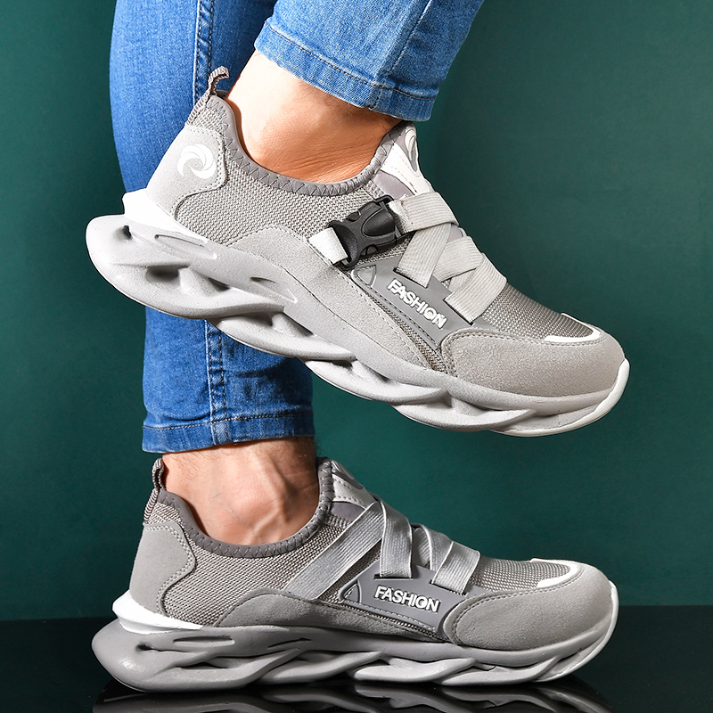 كفش مردانه fashion طوسي