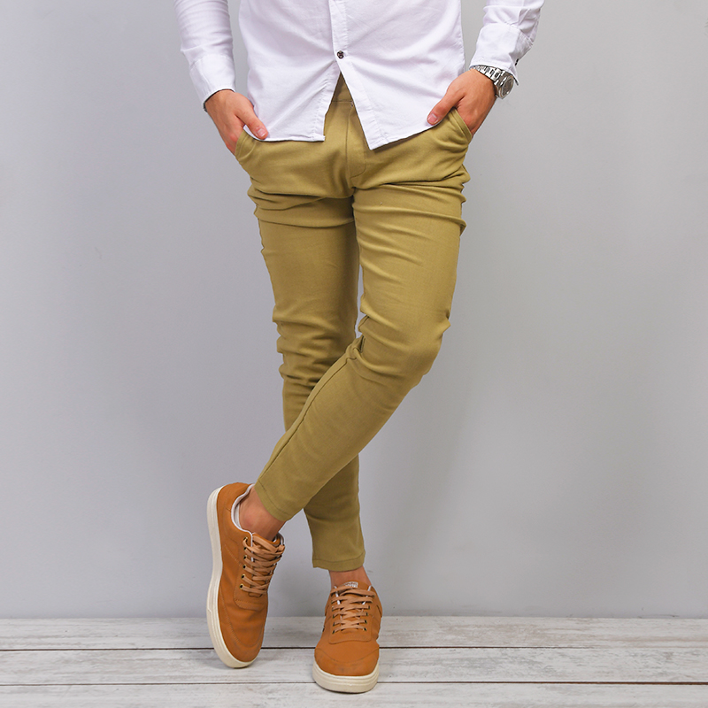 شلوار مردانه رنگ سبزمدل  Parsa