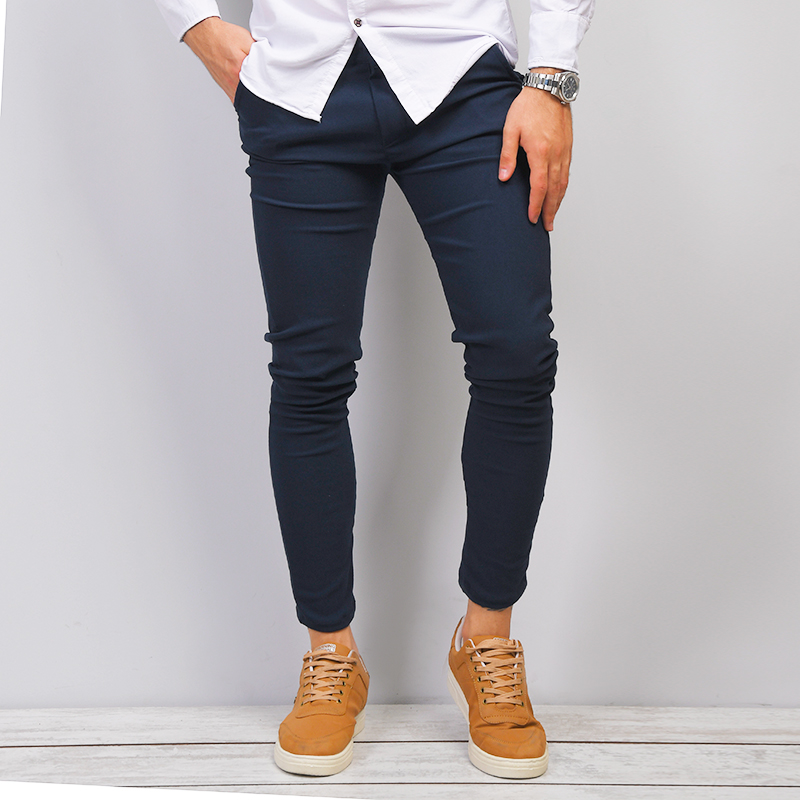 شلوار مردانه رنگ سرمه اي مدل Parsa