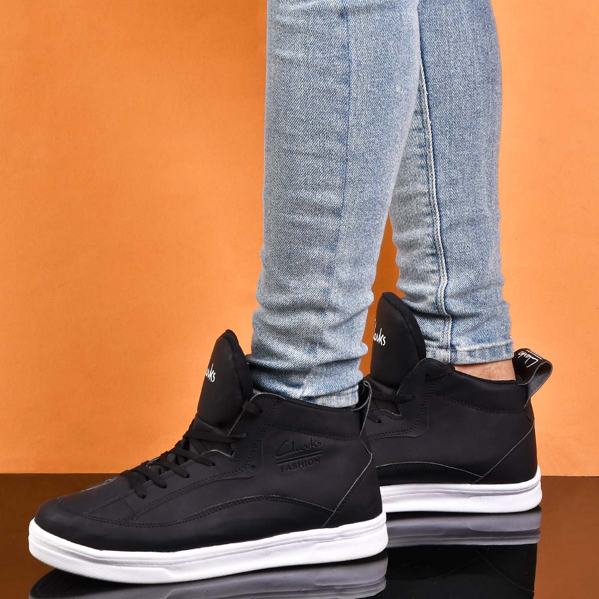 كفش ساقدار مردانه clark مدل sezar