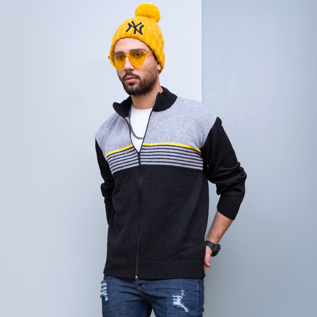 سوئيشرت مردانه بافت مدل Artan