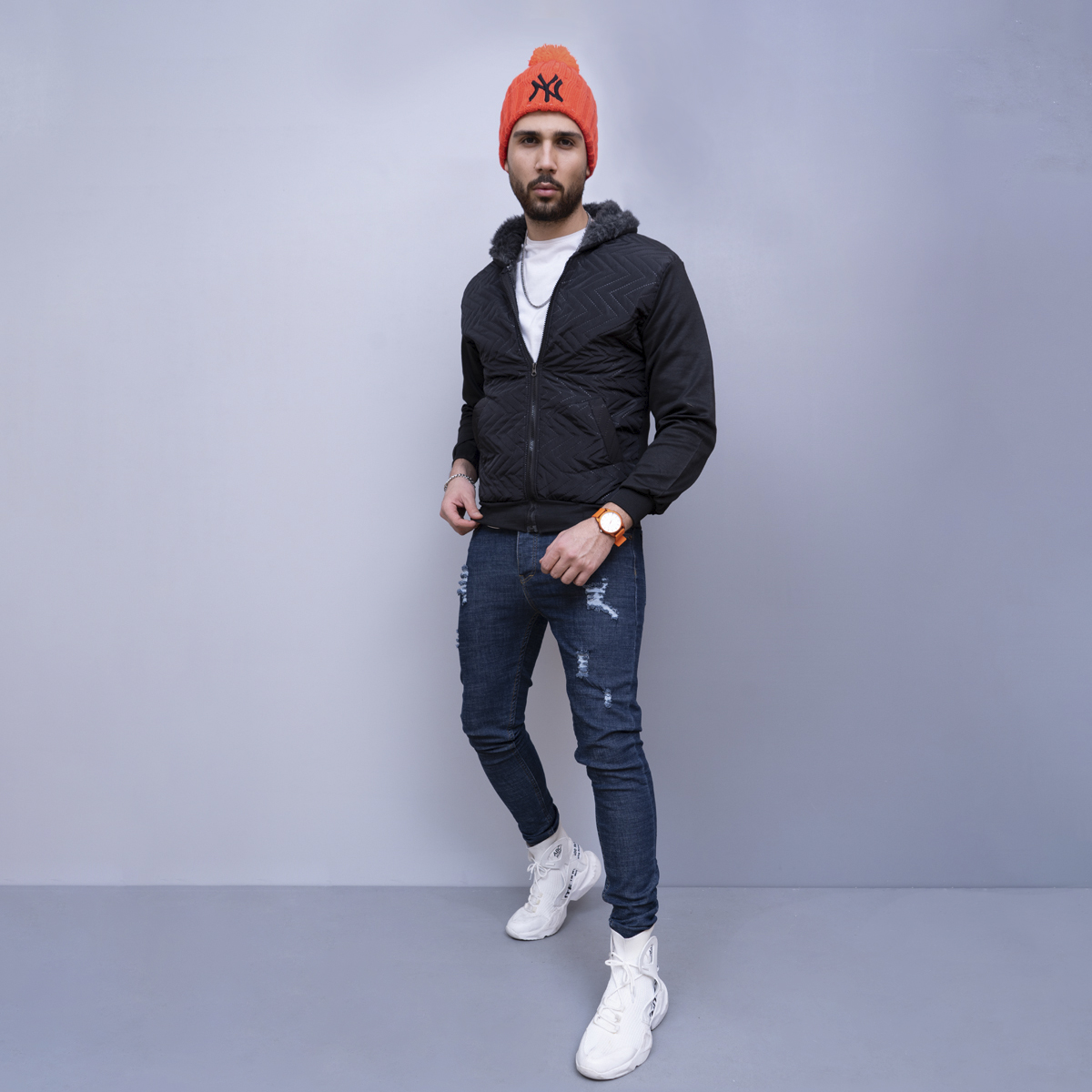 سوئیشرت تمام خز مردانه مدلARDA