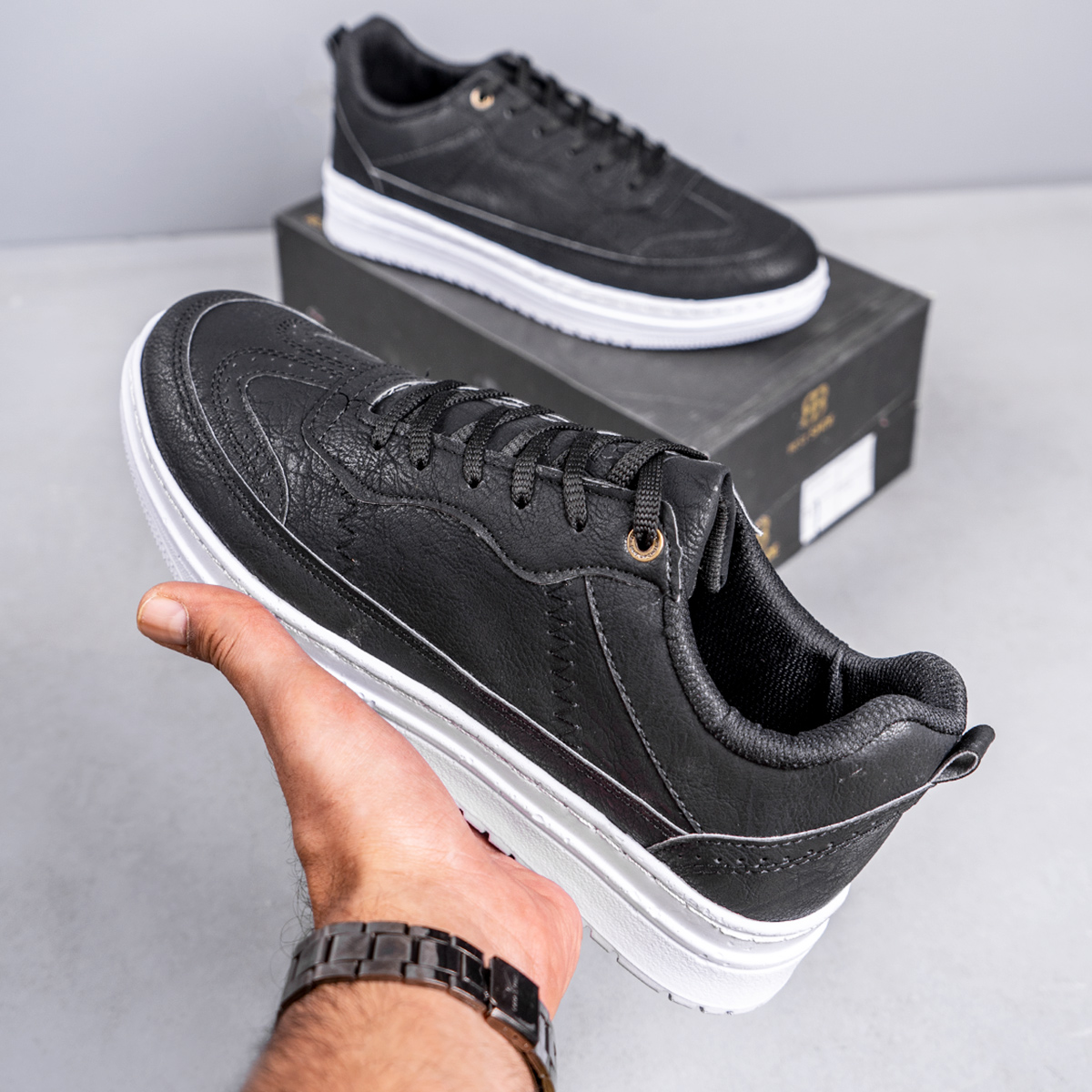 کفش مردانه مشکی مدل WALKER