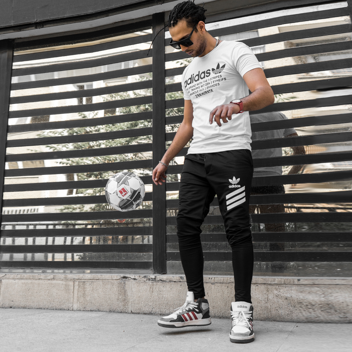 ست تیشرت شلوار adidas مردانه مدل Aspen