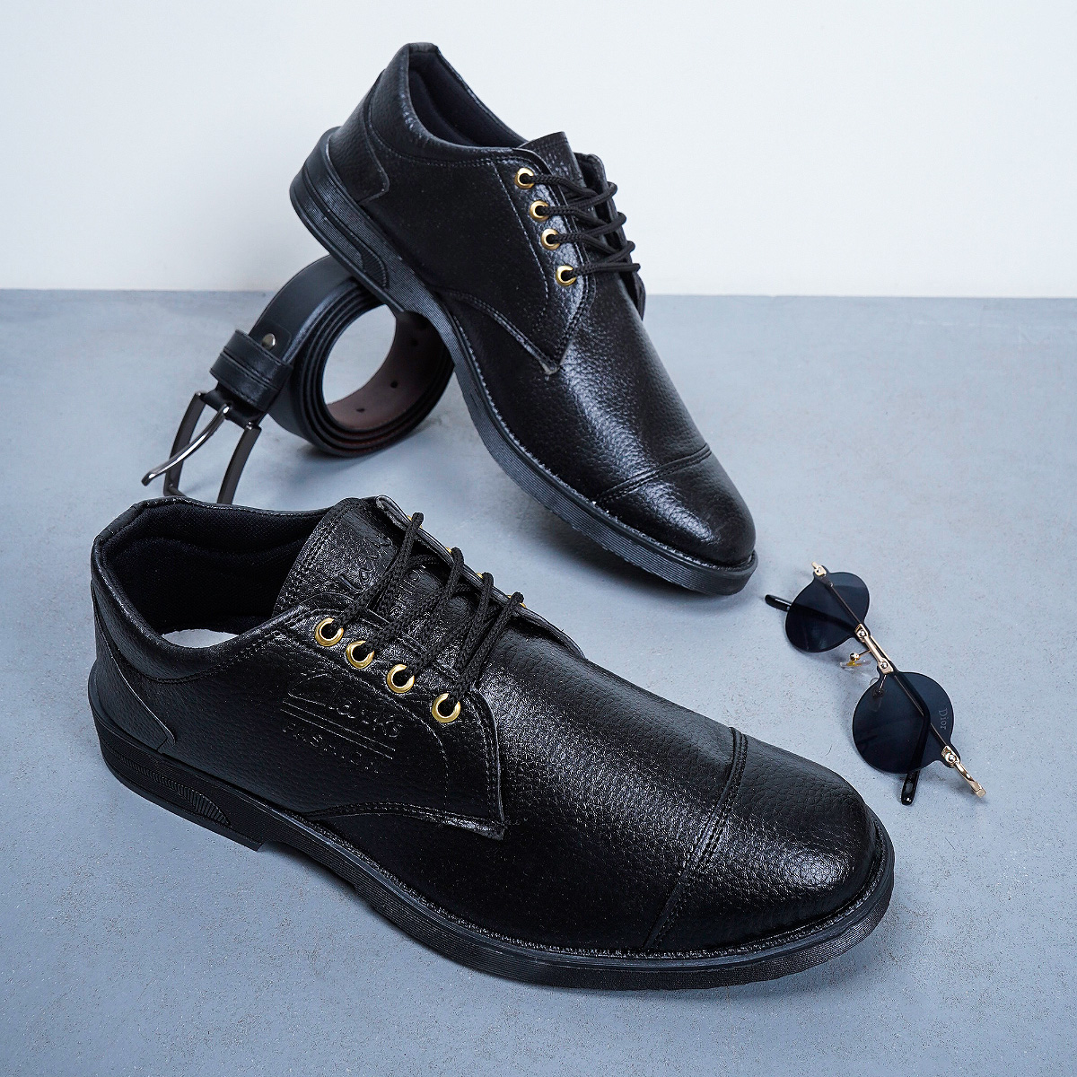 کفش مردانه مشکی مدل Dove