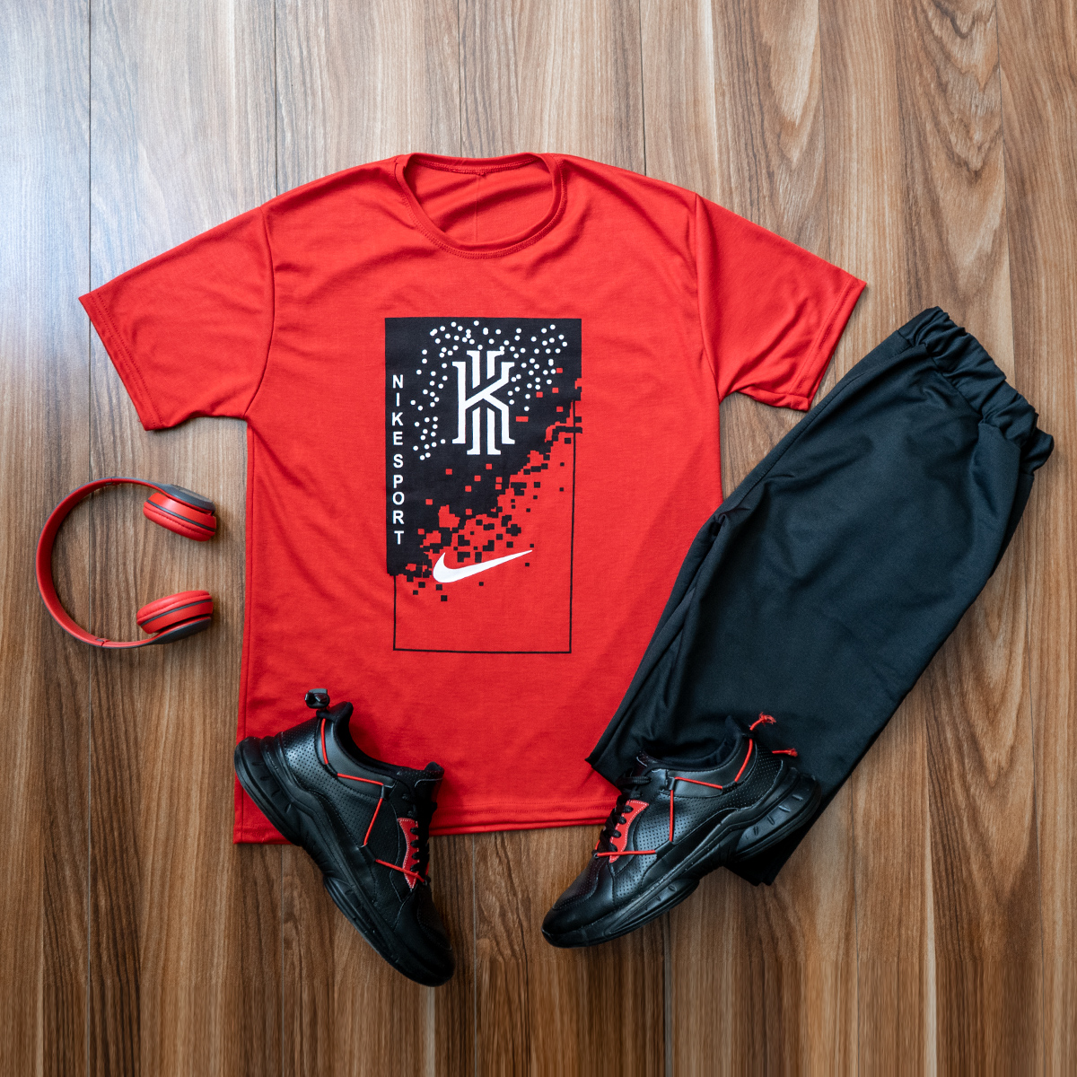 ست تیشرت شلوار Nike مردانه مدل Folan