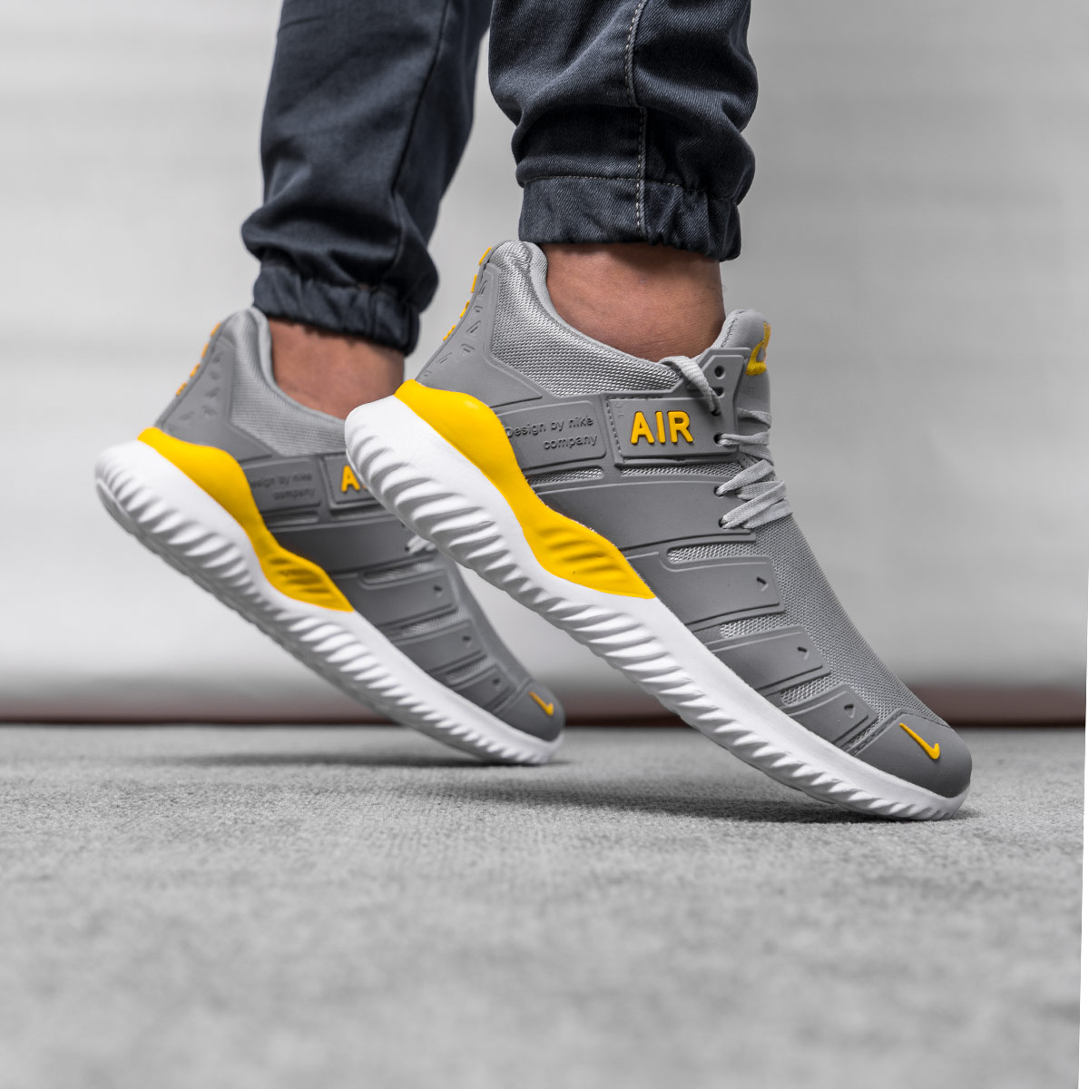 کفش ورزشی Nike Air مردانه طوسی مدل Grand