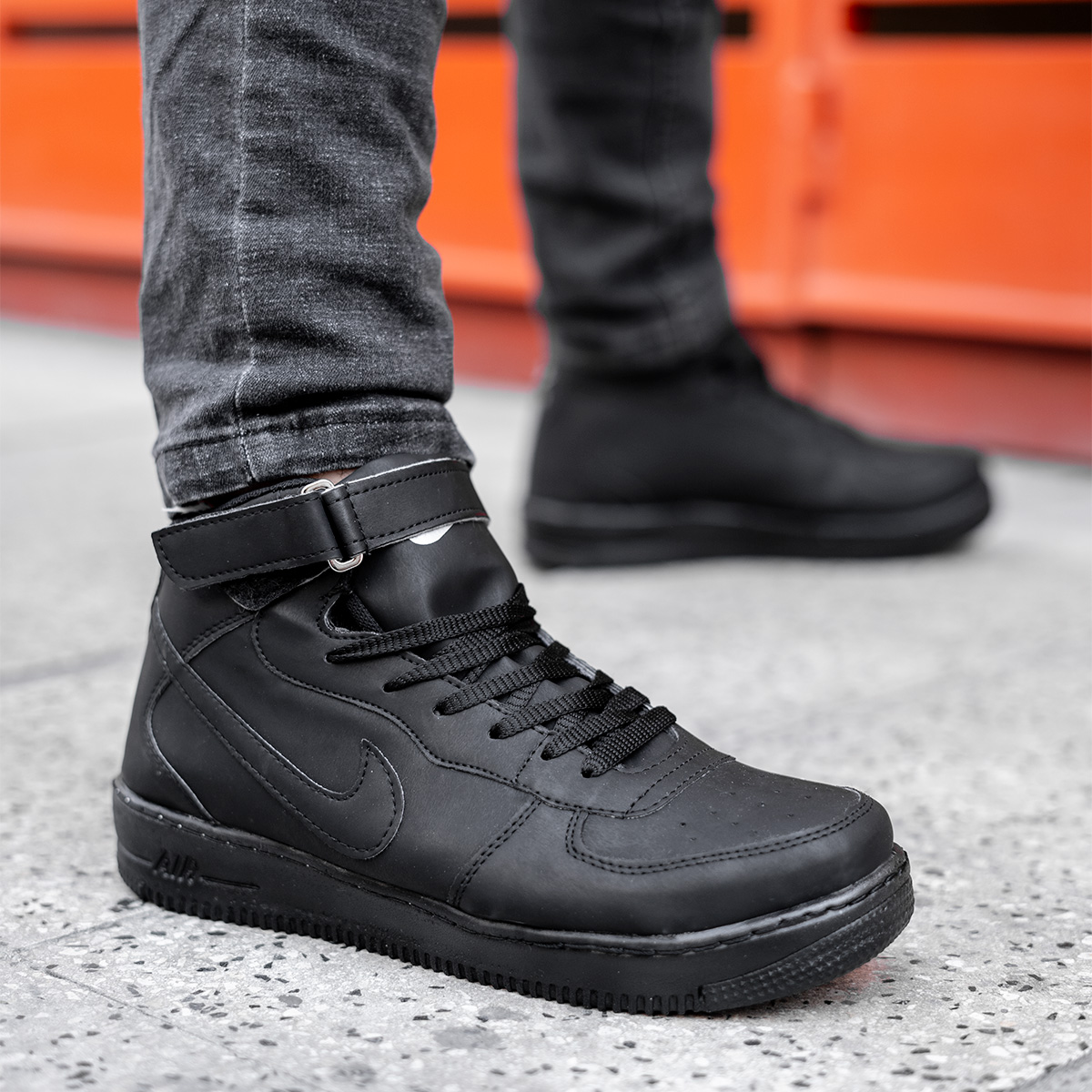 کفش ساقدارمردانه Nike Airمشکی مدل Force