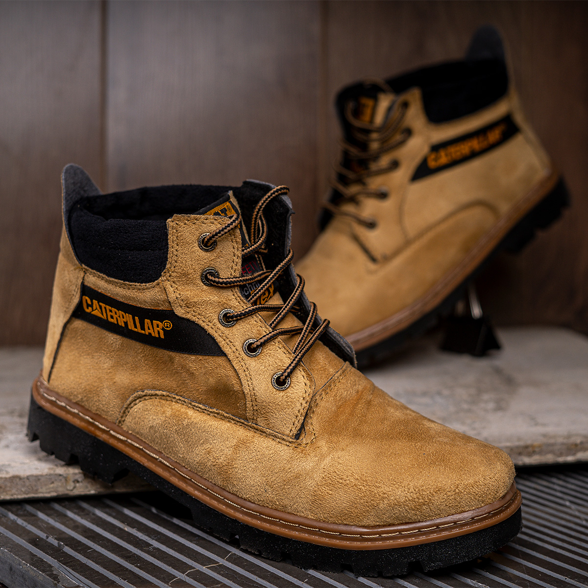 نیم بوت مردانه کرم مدل Orik