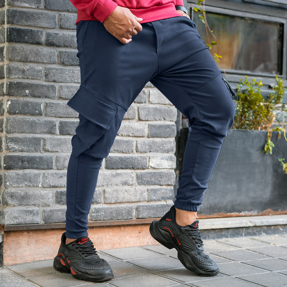 شلوار اسلش Potin سرمه ای