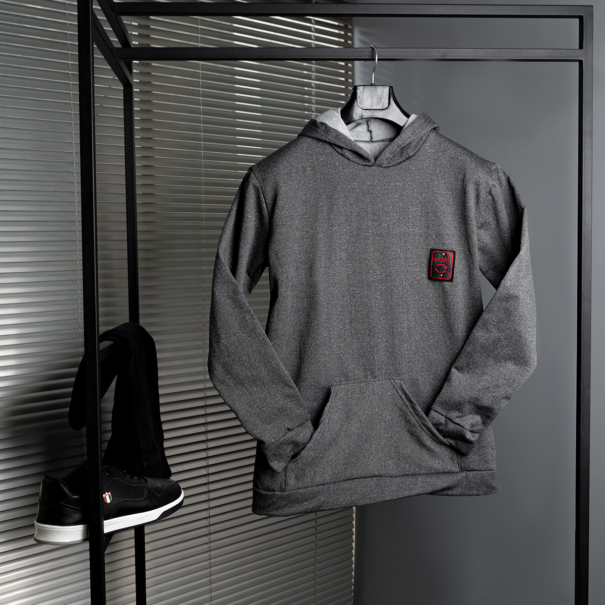 هودی کلاهدار مردانه مدل MEHRAD