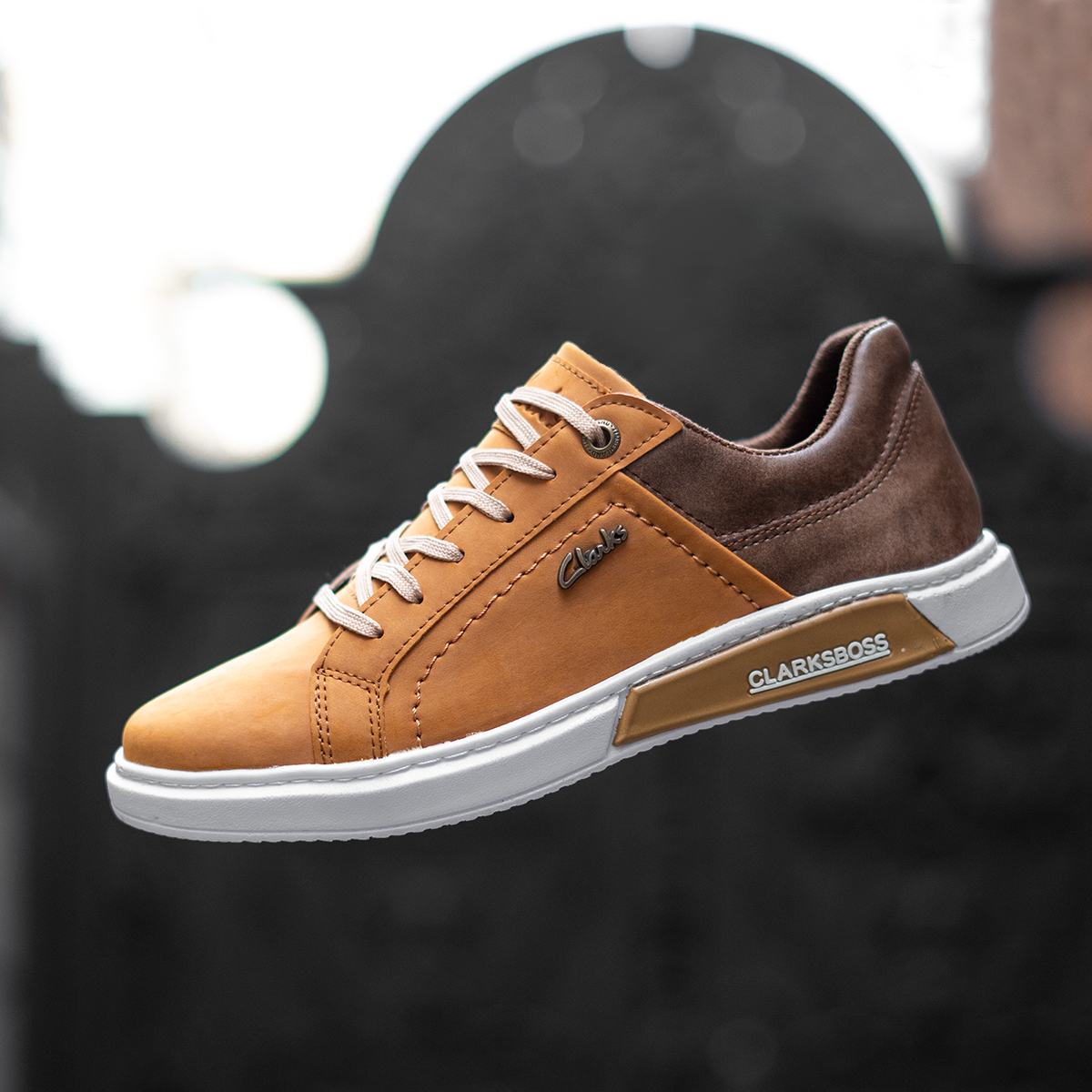 کفش تخت عسلی مردانه مدل Clark