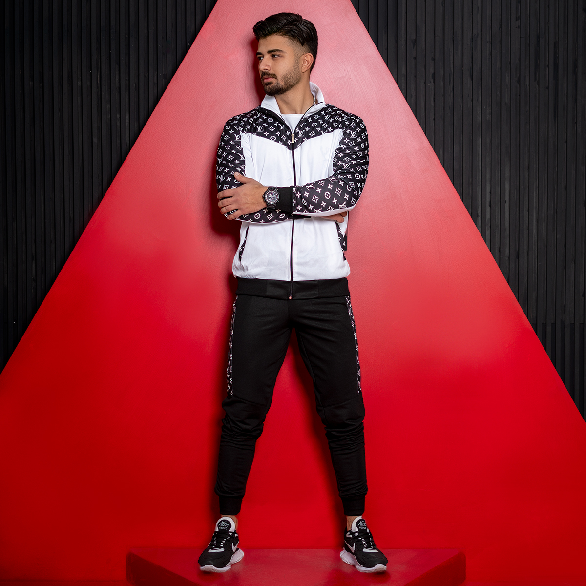 ست سوییشرت شلوار مردانه مدلLV