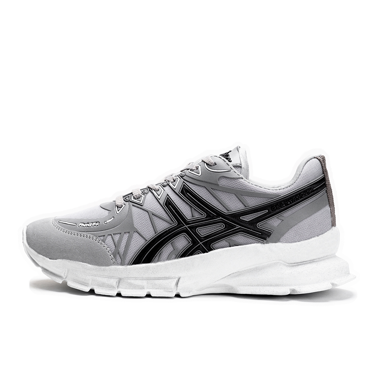 کفش ورزشی Asics مردانه طوسی مشکی مدل Kaloni