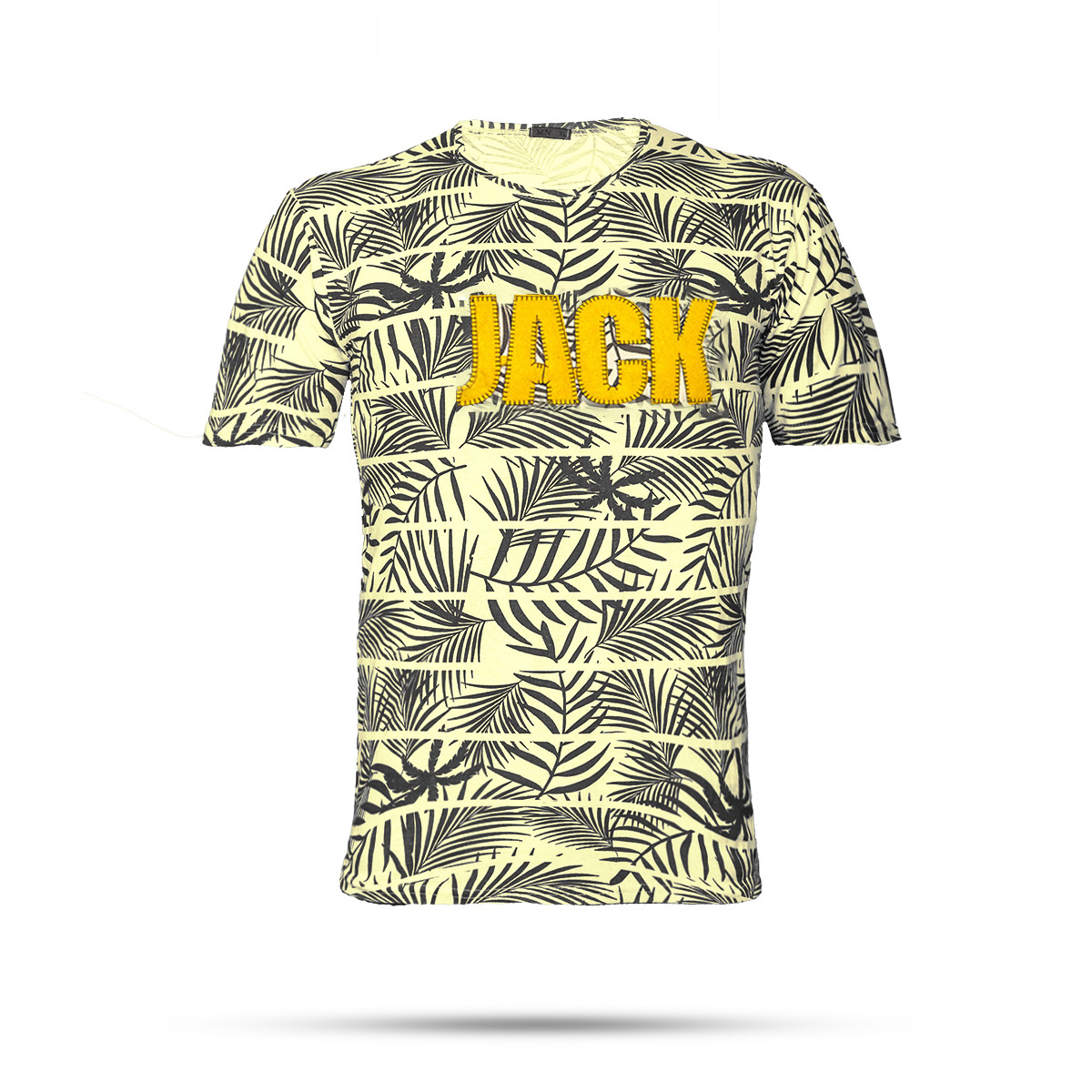 تیشرت مردانه زرد مدل Jack