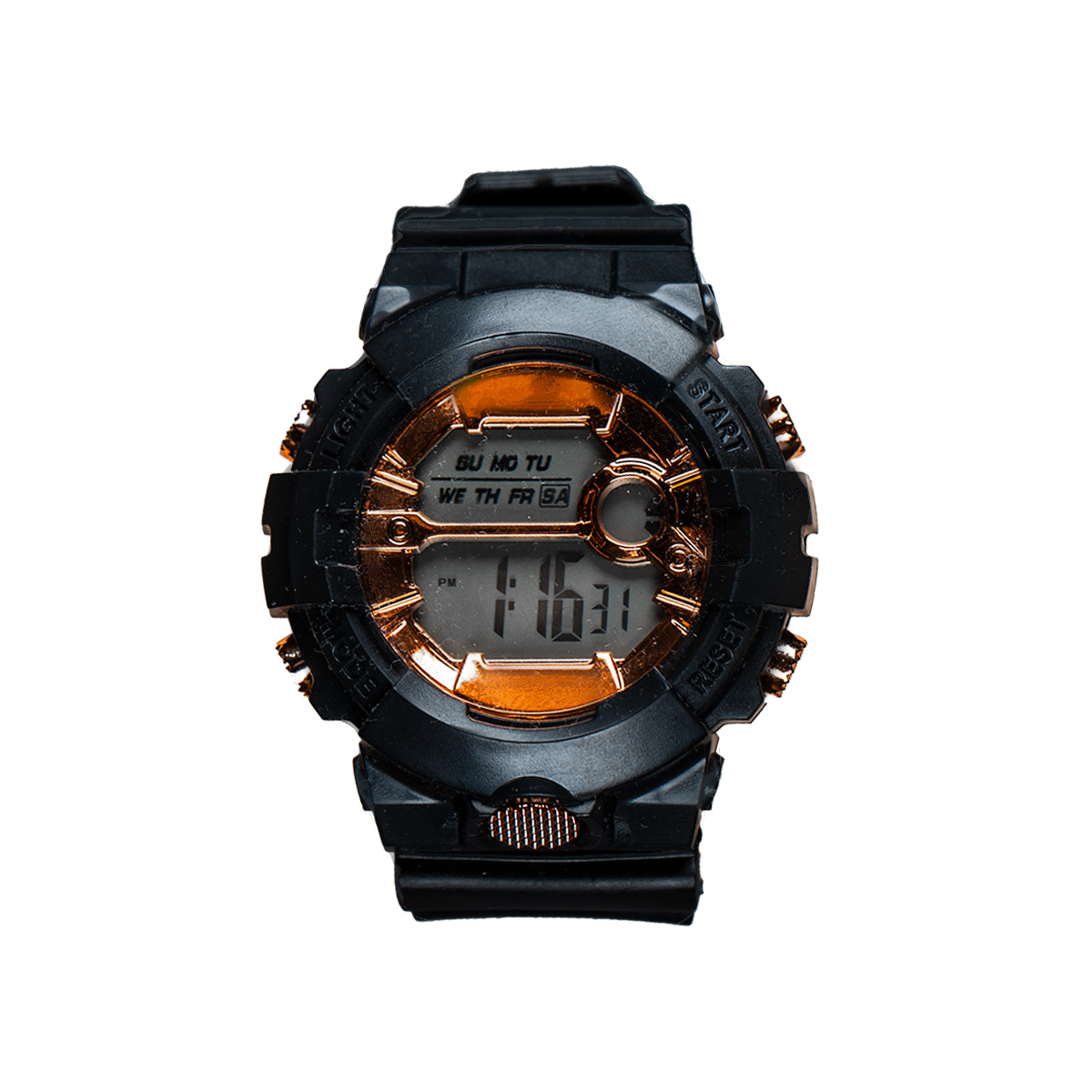 ساعت دیجیتالی مشکی مدل W52