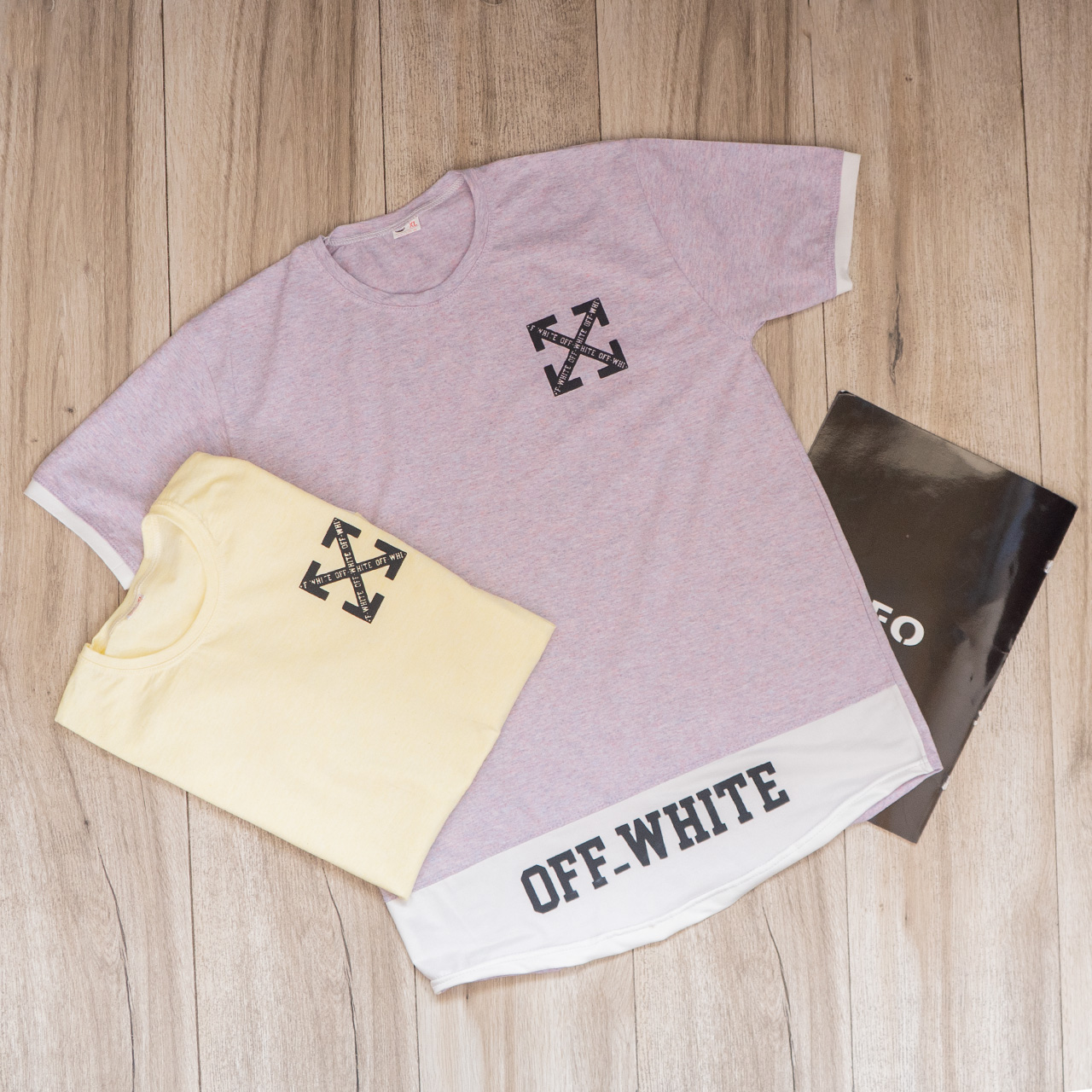 تیشرت Off-White مردانه زرد مدل Clold