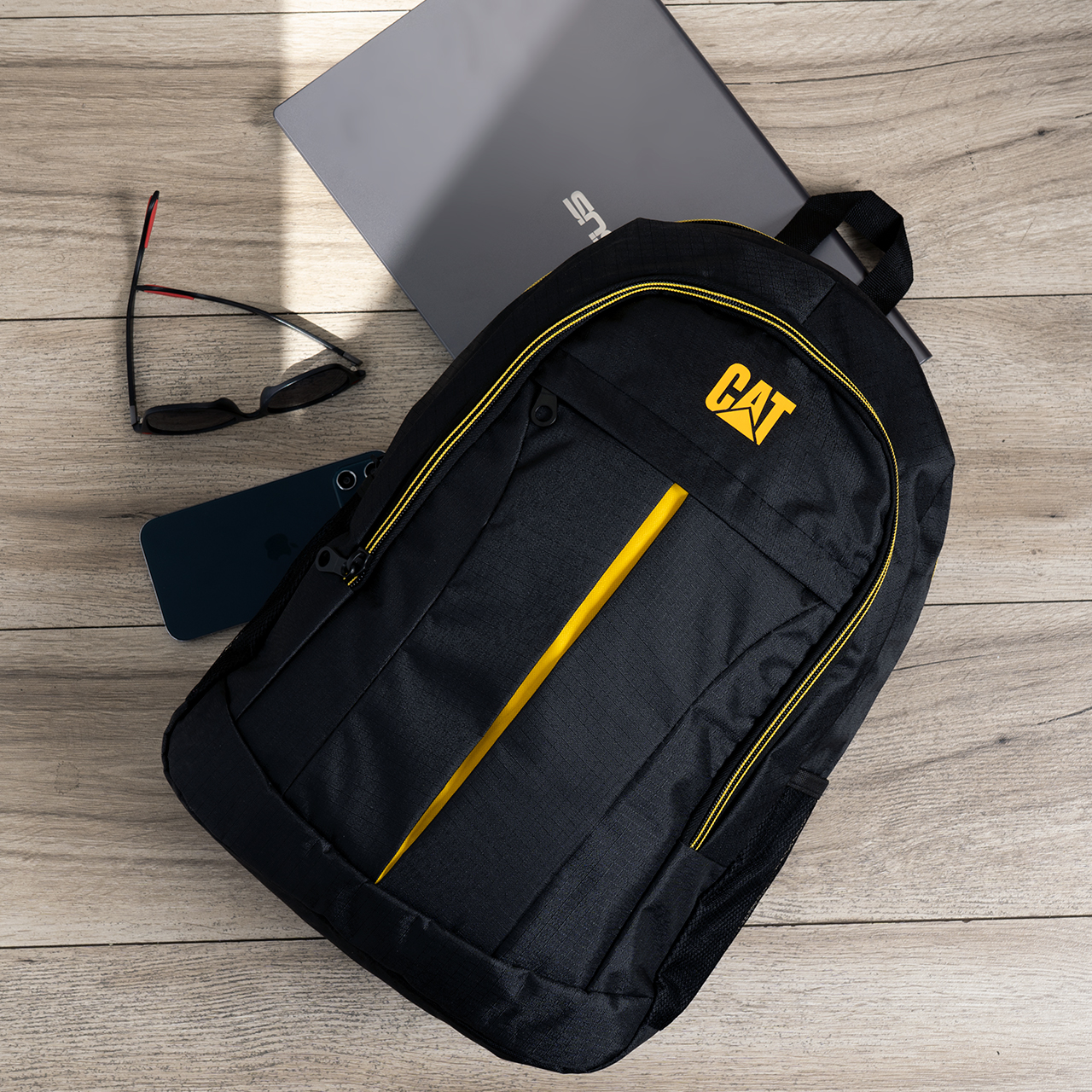 کوله پشتی مشکی CAT مدل Maham