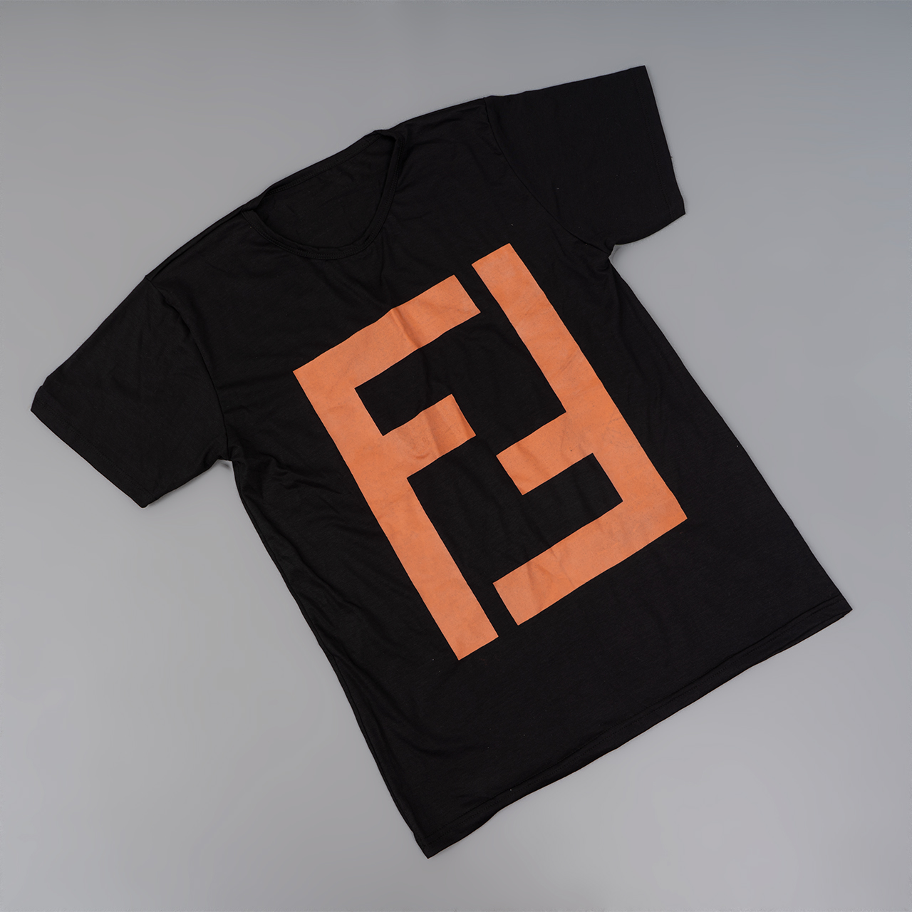 تیشرت مردانه مشکی مدل X174