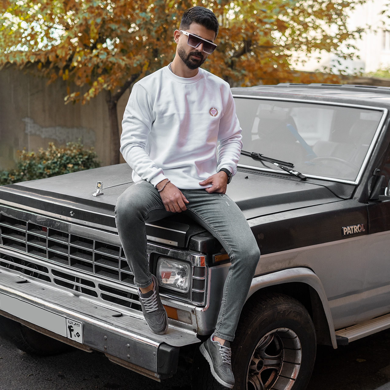 دورس مردانه سفید مدل Ardalan