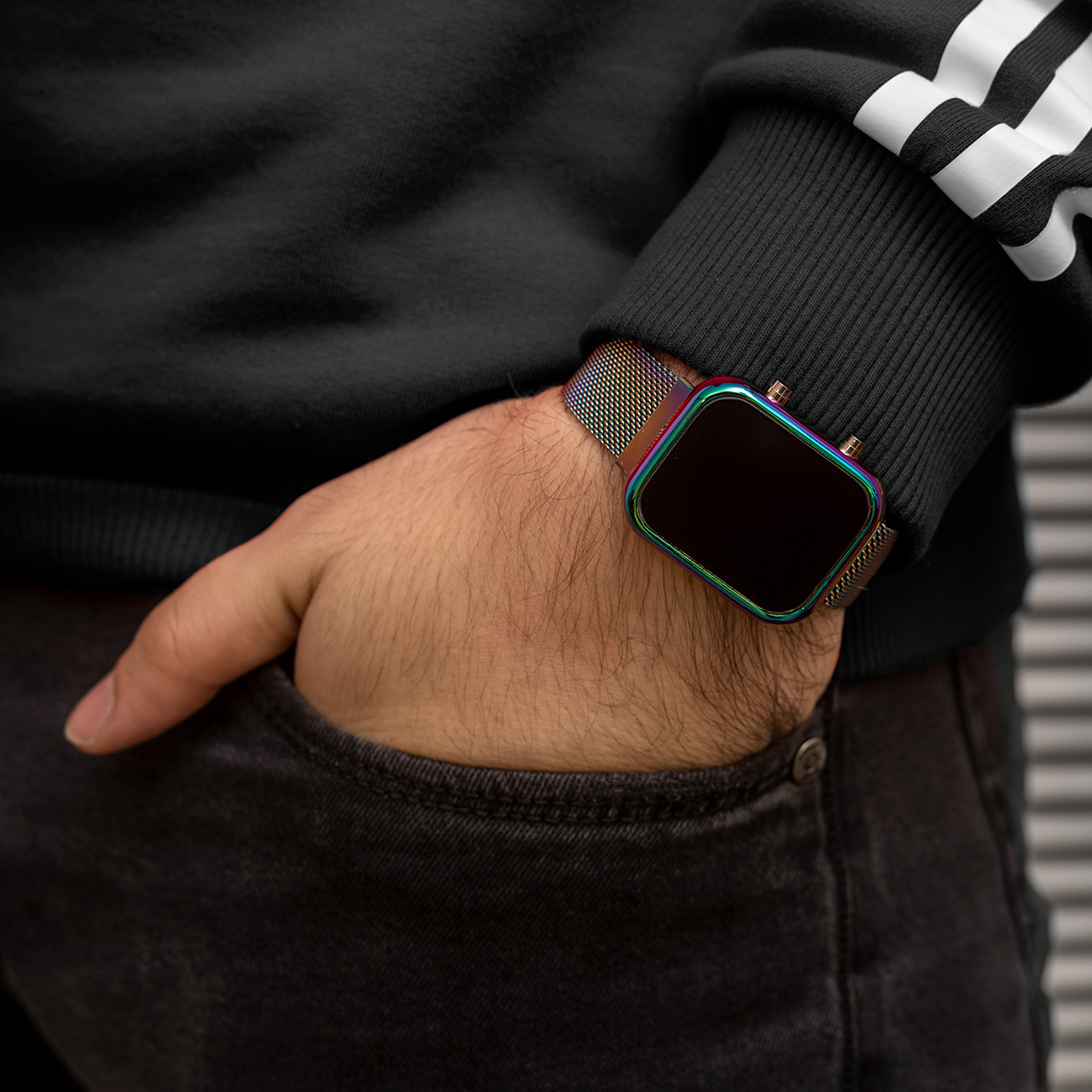 ساعت LED هفت رنگ مدل K99