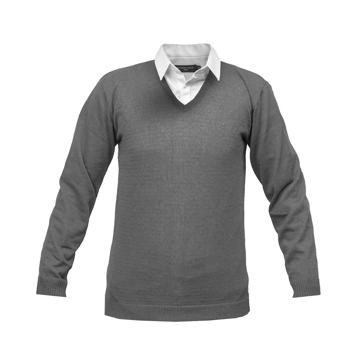 پلیوربافت یقه هفت ذغالی مردانه مدل sorosh