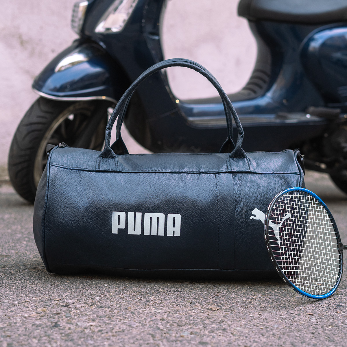 ساک ورزشی Puma سرمه ای مدل Bemani