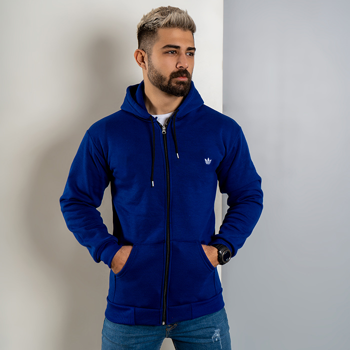 سوییشرت مردانه آبی مدل Tirdad