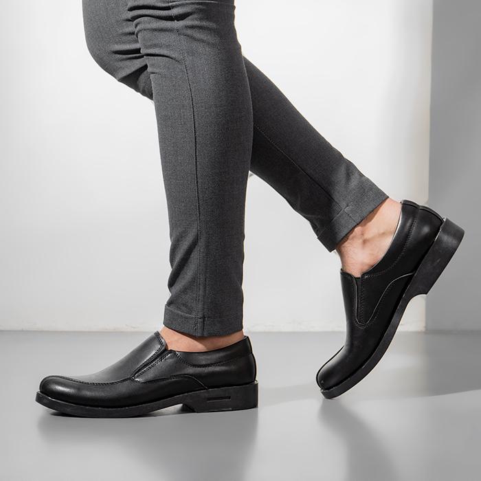 کفش رسمی مشکی مردانه مدل javid