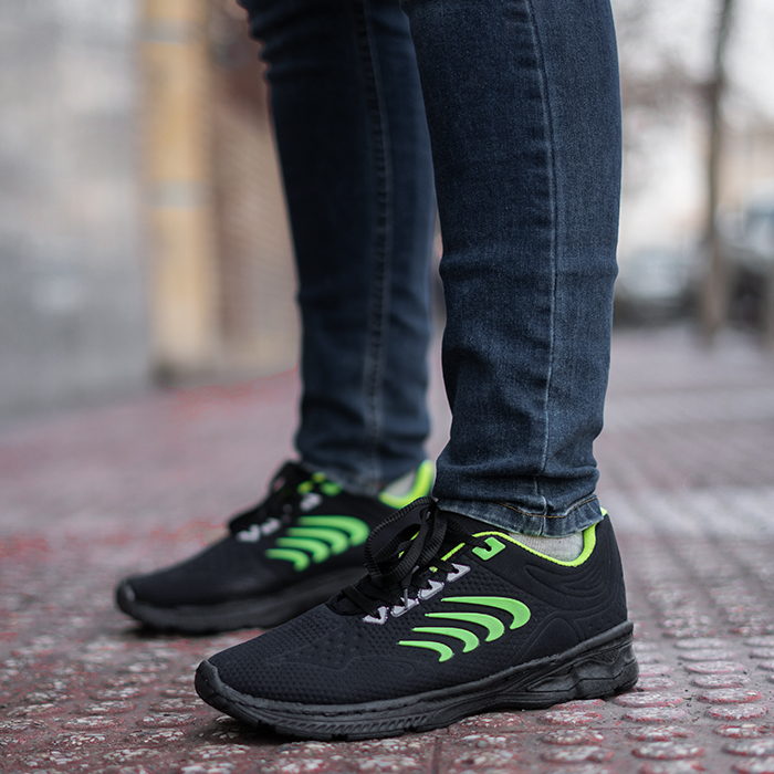 کفش ورزشی (T) مردانه مشکی مدل Torbo