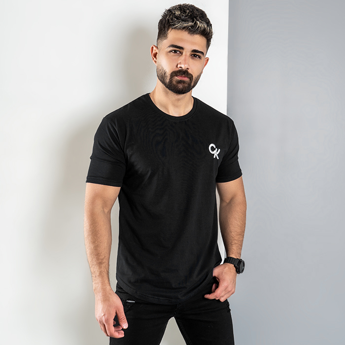 تیشرت مردانه مشکی مدل Ck