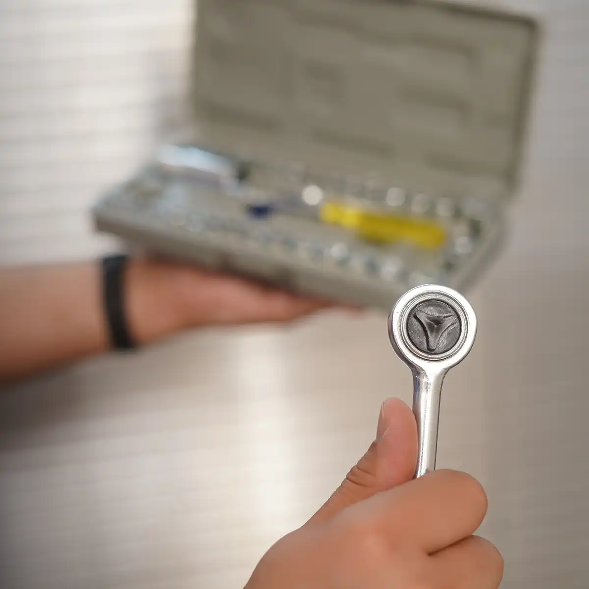 آچار بکس 40 عددی مدل Aiwa