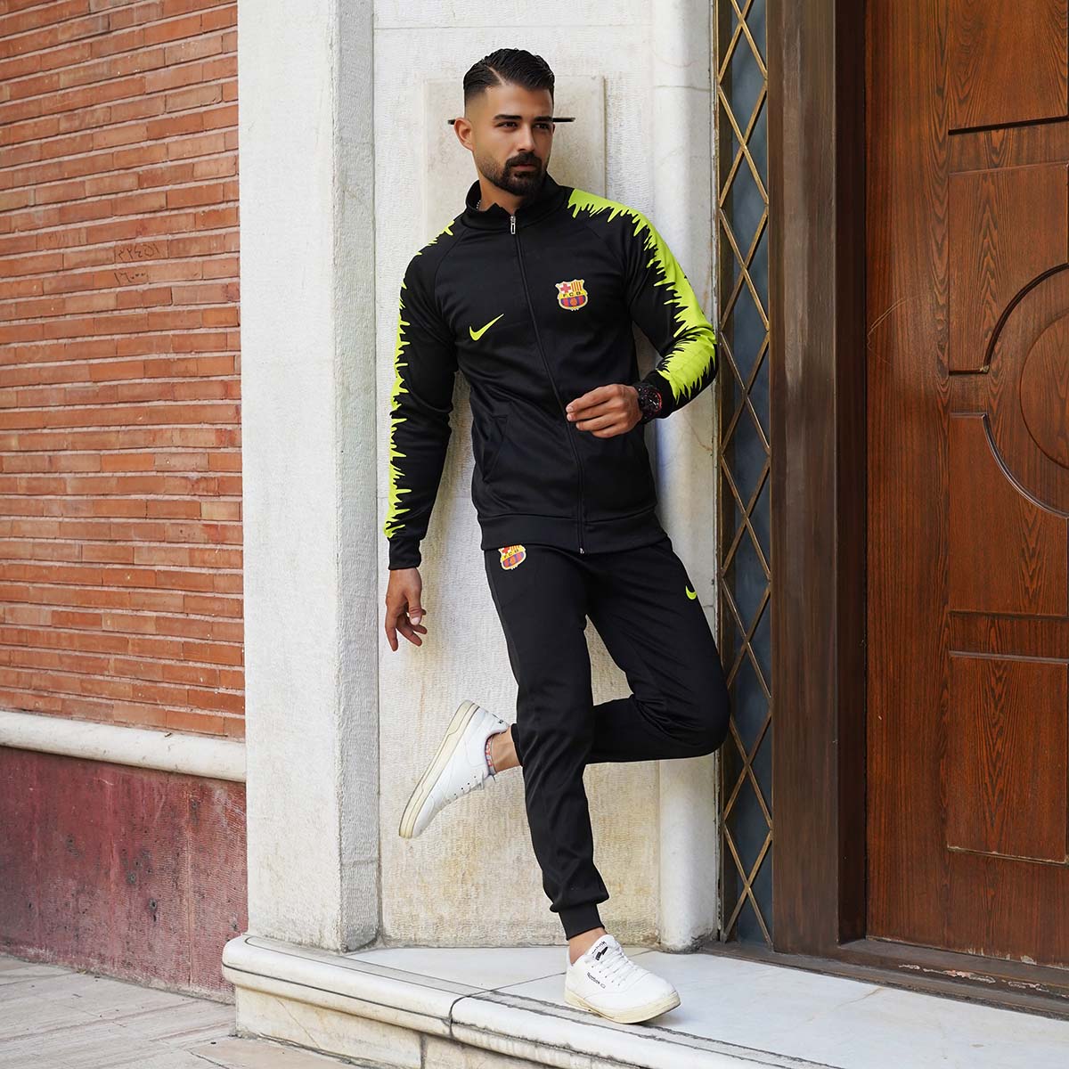 ست سوئیشرت شلوار بارسلونا مدل Catalan