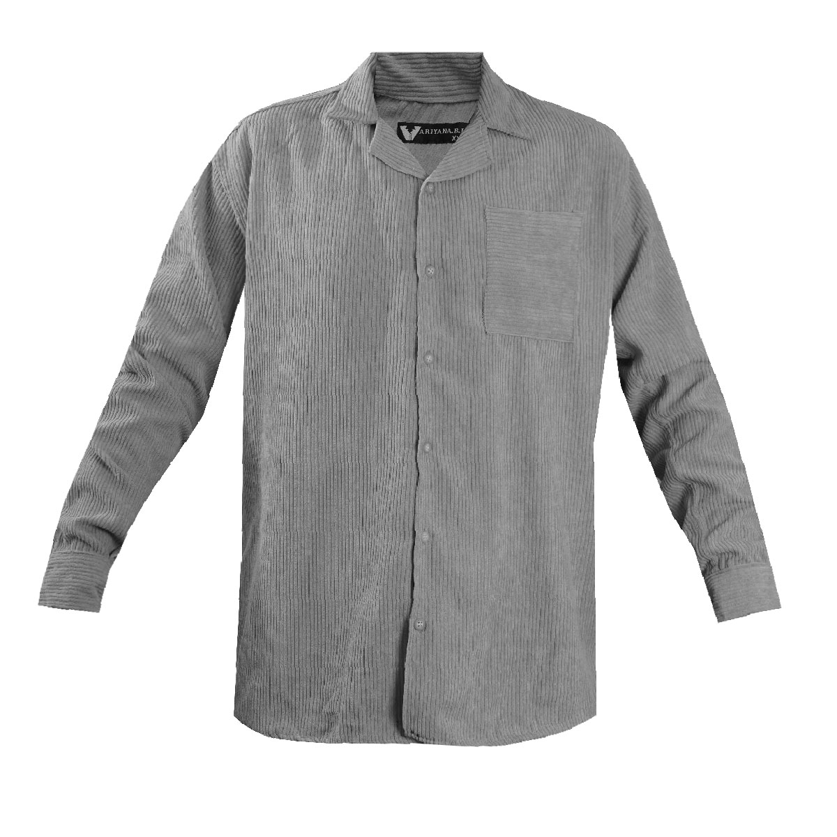 پیراهن مردانه کبریتی طوسی مدل Behtash