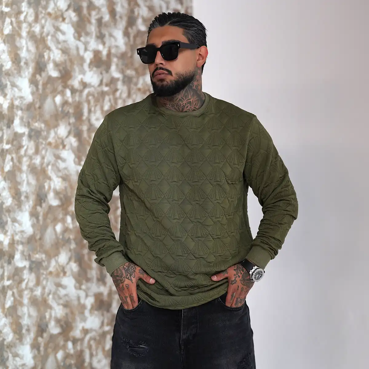 دورس مردانه سبز مدل Ayaz