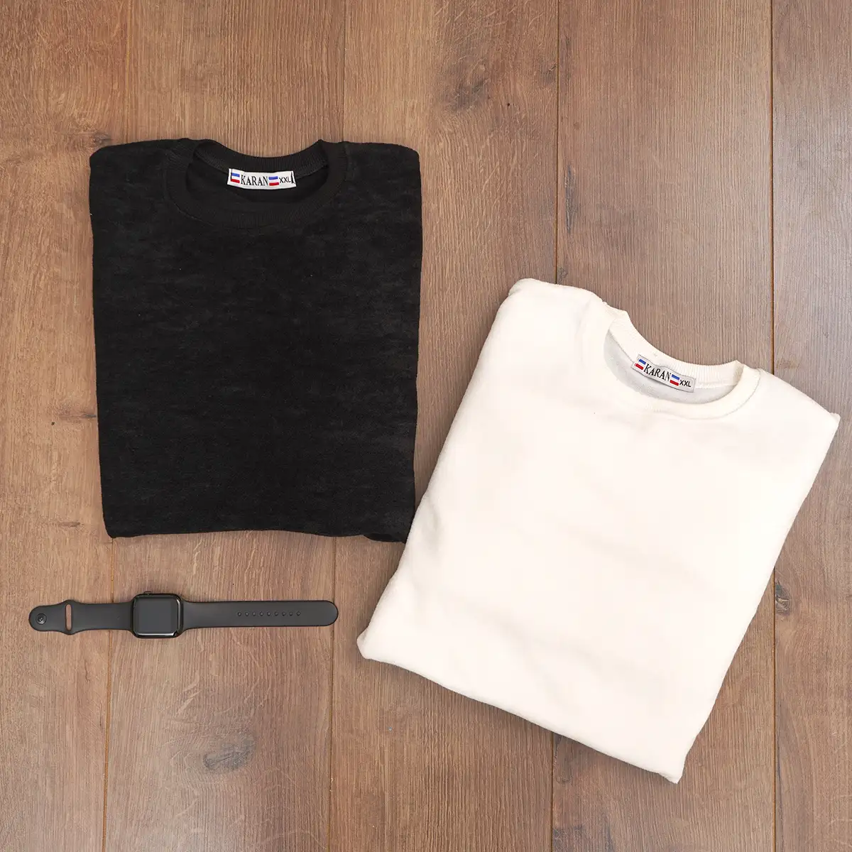 تیشرت آستین بلند سفید مدل Walii