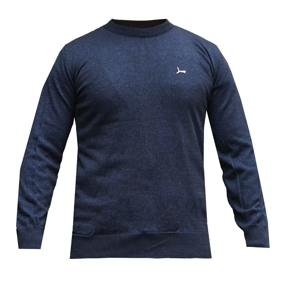 پلیور یقه گرد پوما سرمه ای مدل Danyal