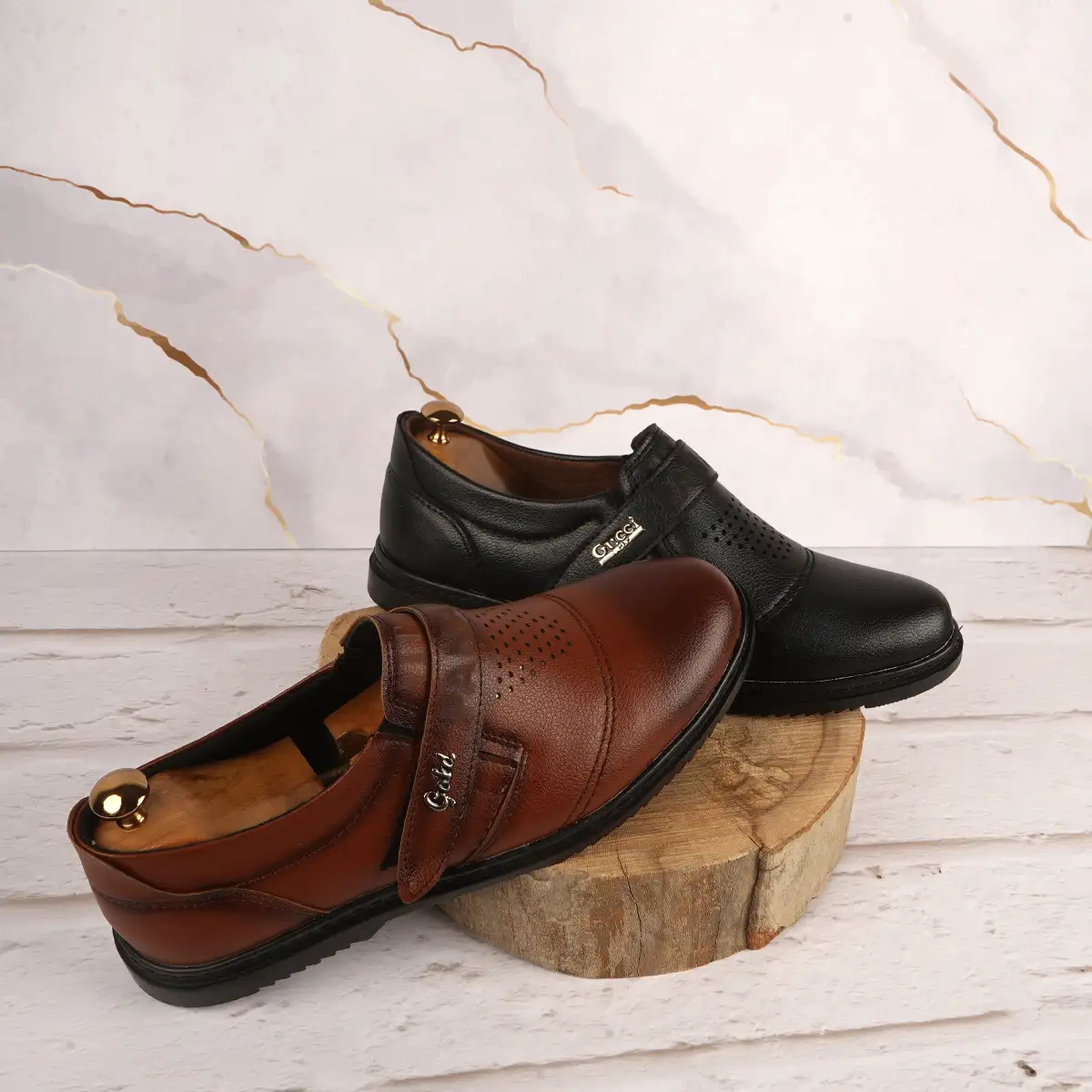 کفش رسمی مردانه مشکی مدل bahram