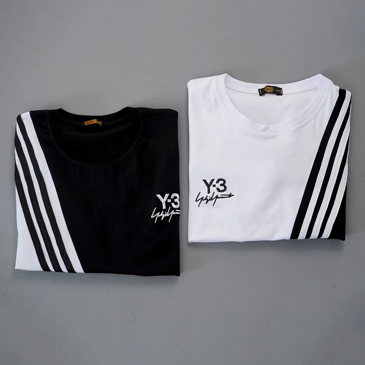 تیشرت مشکی سفید مدل Y-3