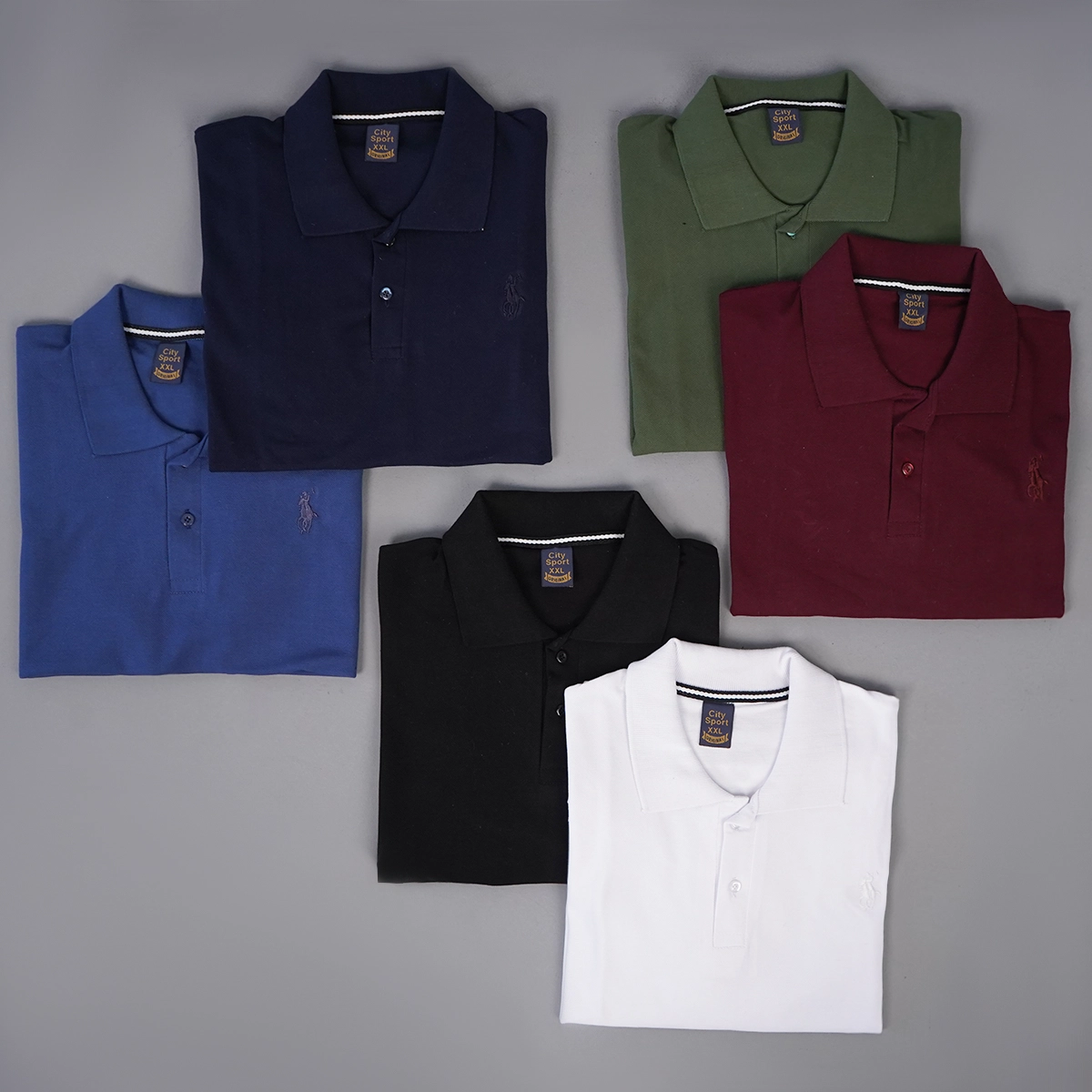 تیشرت مردانه جودون ساده سرمه ای مدل Tiamo