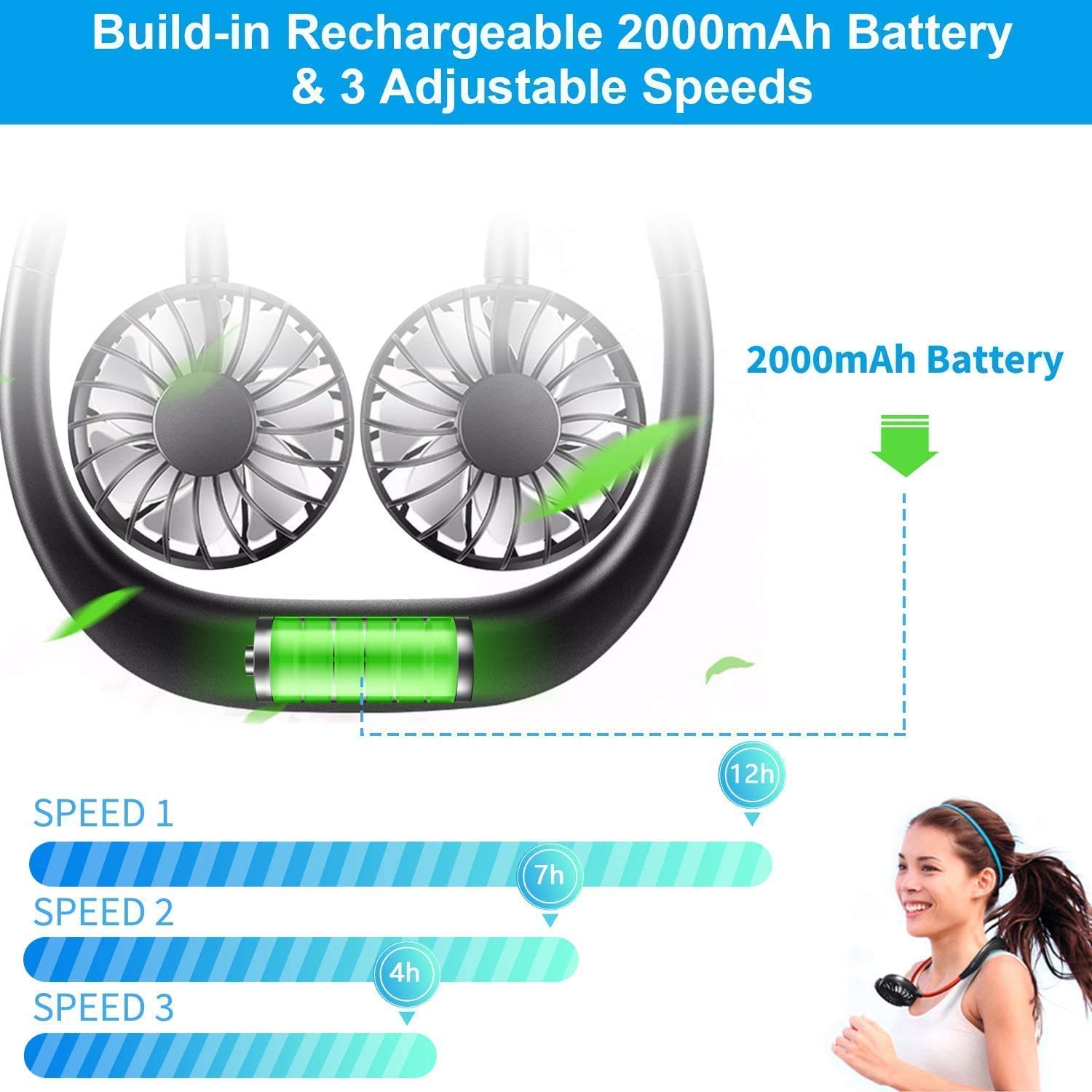 پنکه گردنی Sports fan