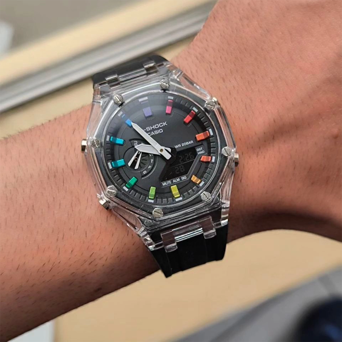 ساعت اسپرت مشکی مدل G-SHOCK