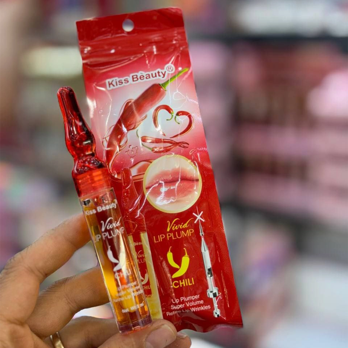 حجم دهنده لب فلفلی Kiss Beauty