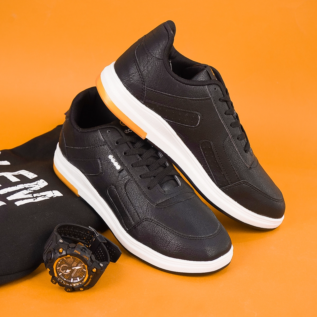 کفش مردانه ecco مشکی مدل Viksa