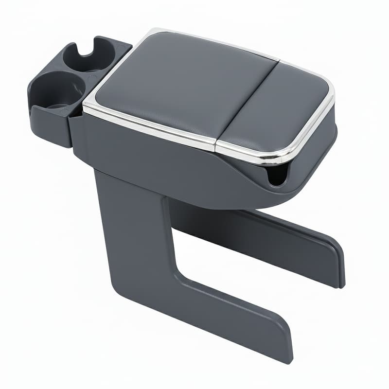 کنسول متحرک خودرو 4 لیوان طوسی ( پراید)-طوسی