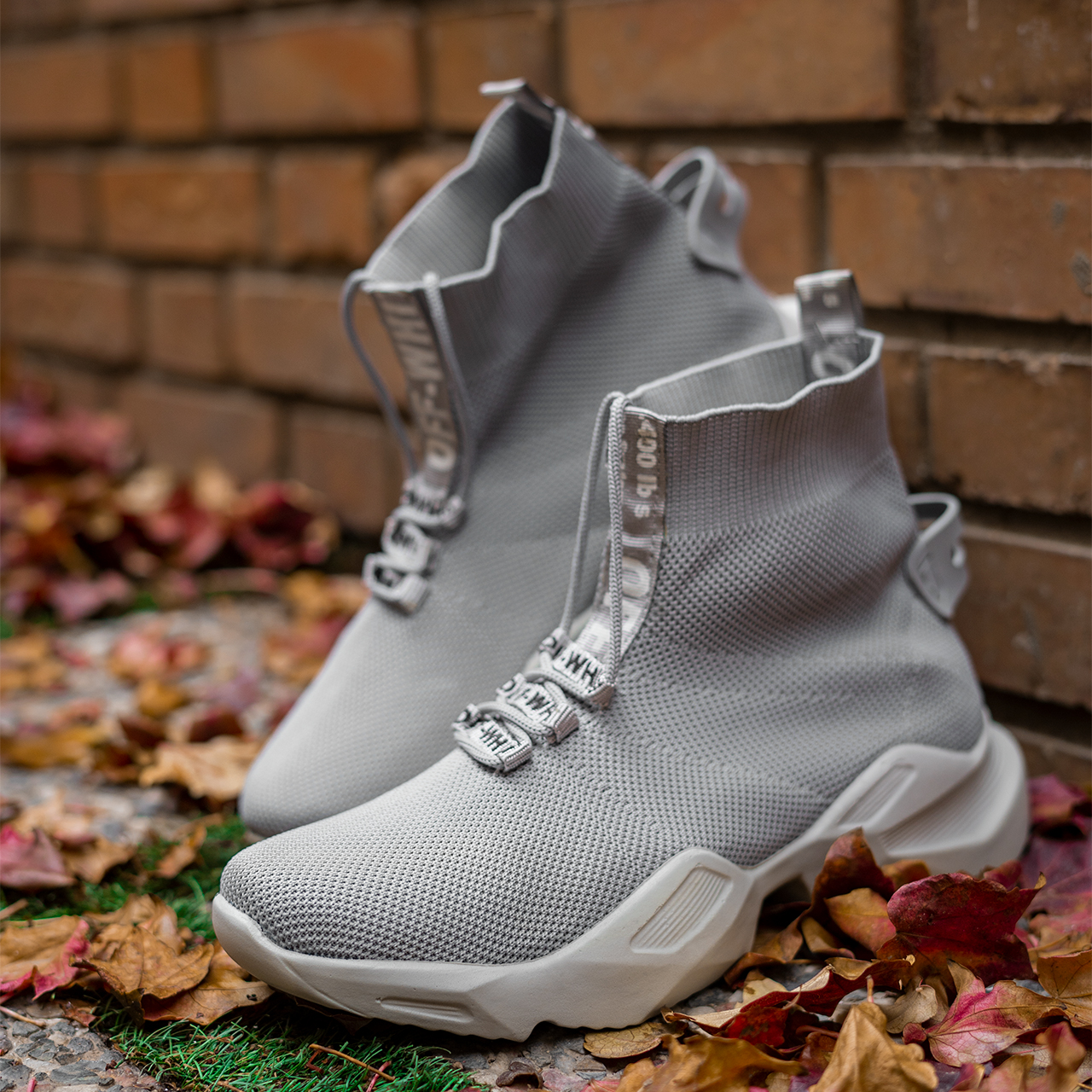 کفش ساقدار طوسی مردانه مدل Sasan