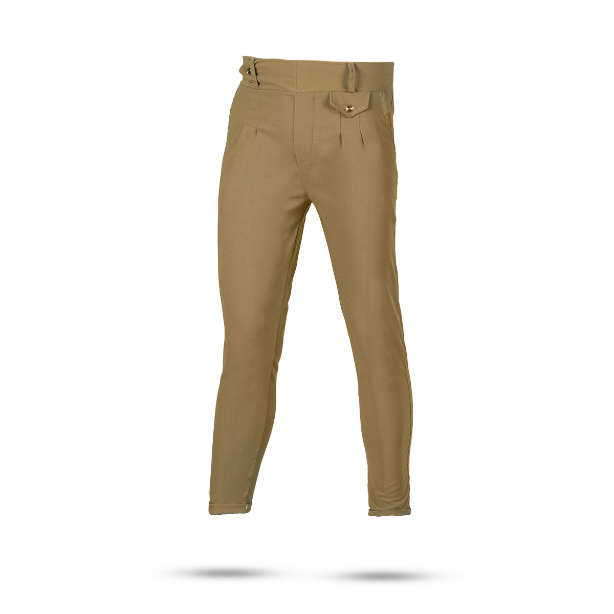 شلوار مردانه خاکی مدل Aflak