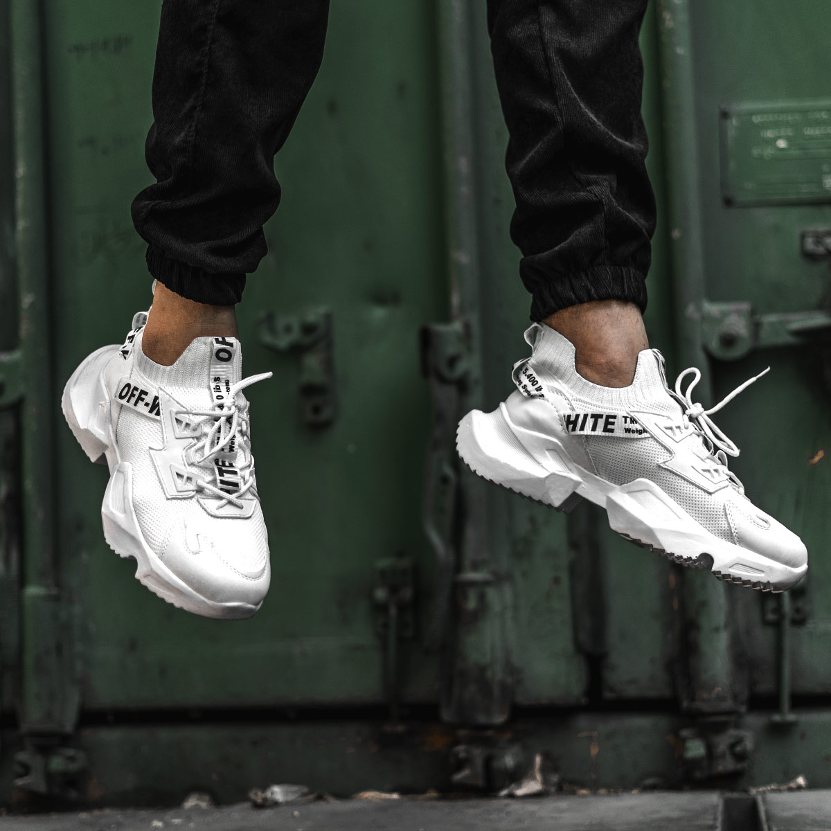 کفش ورزشی OFF WHITE مردانه سفید مدل Loka-