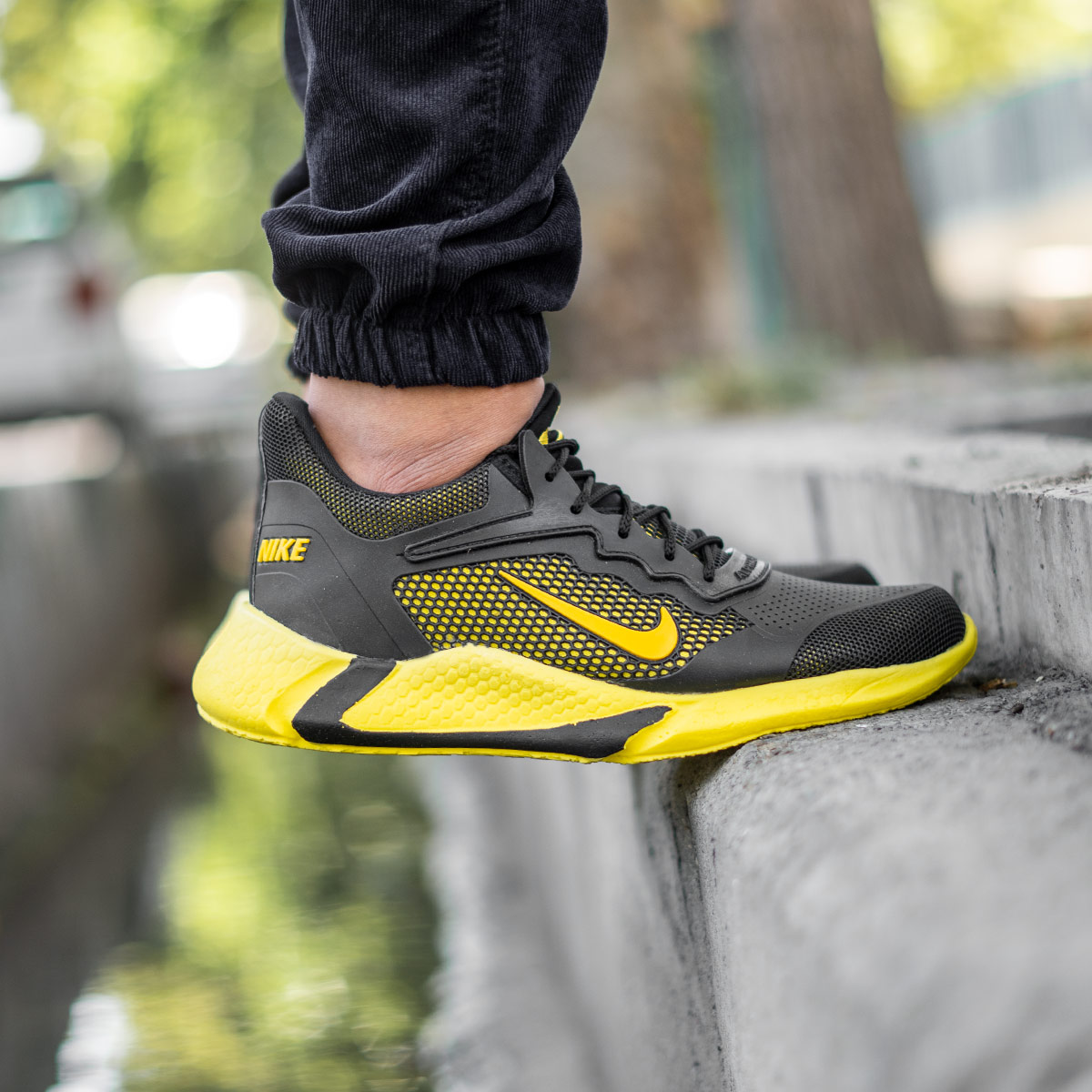 کفش ورزشی Nike مردانه مشکی مدل P-66