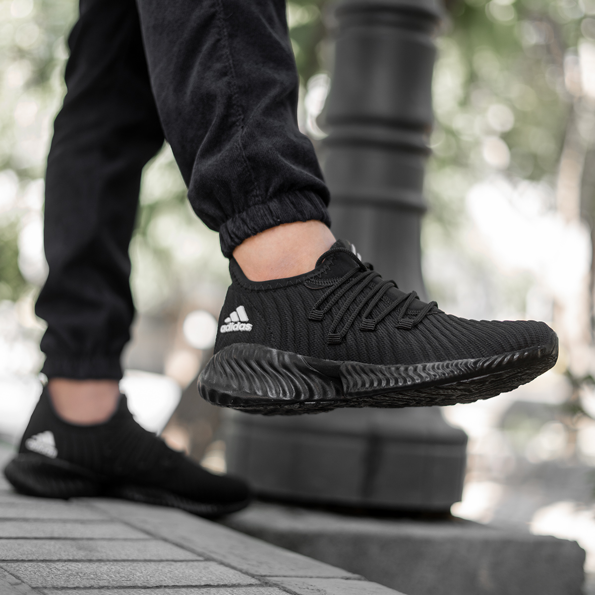 کفش ورزشی Adidas مردانه مشکی مدل River